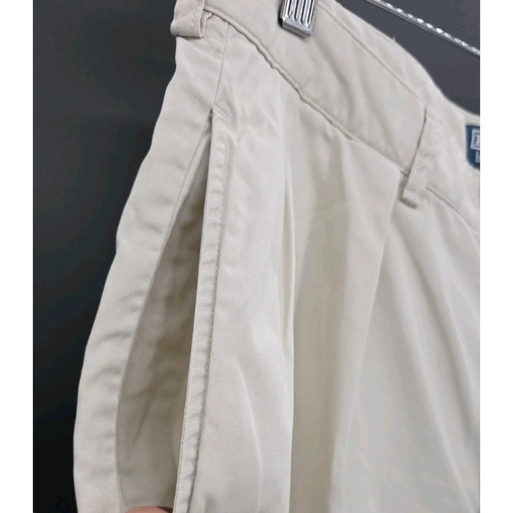 Vintage 90s Polo Ralph Lauren Andrew Shorts Mens 36 Khaki Cotton Preppy